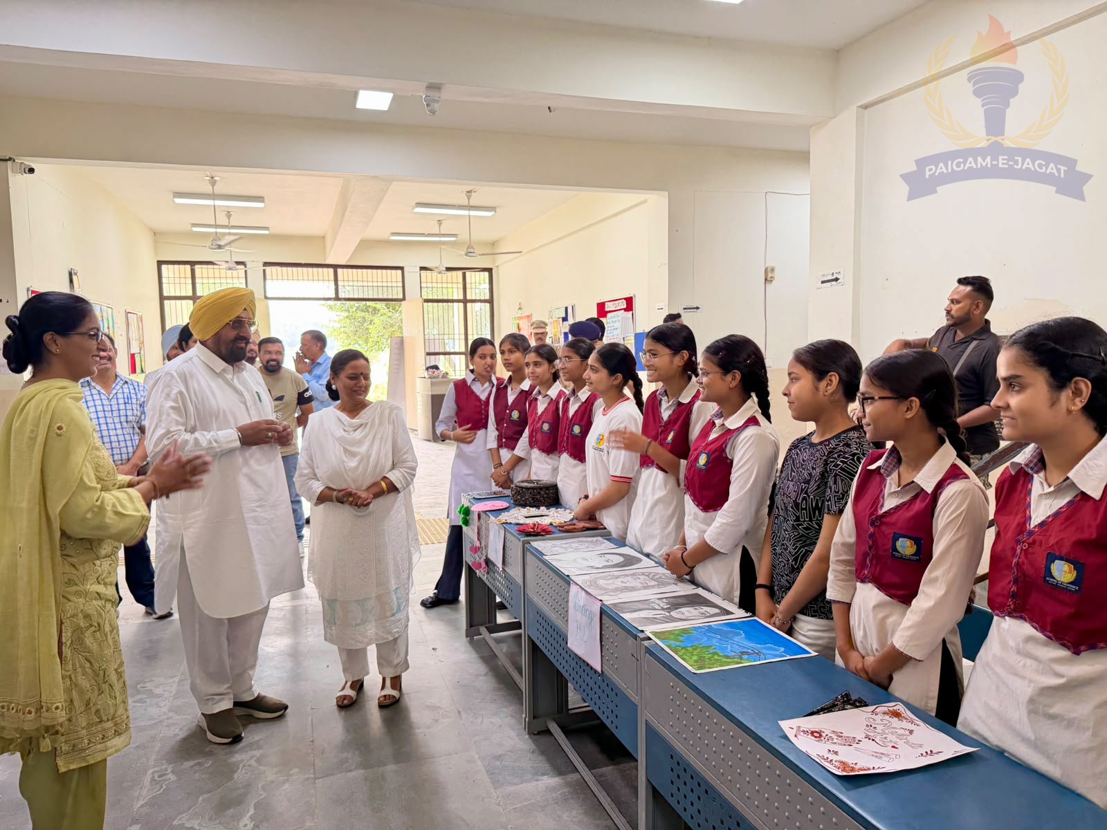MLA Kuljit Singh Randhawa Attends Mega Parent-Teacher Meetings at Government Schools in Dera Bassi, Lalru and Lohgarh