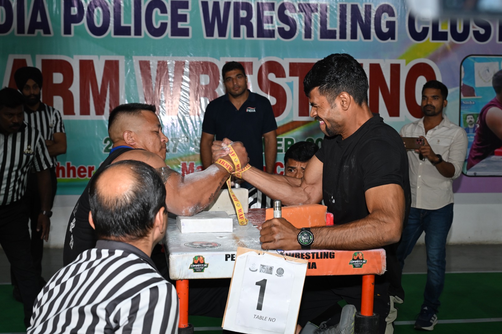 Freestyle Wrestling Competition Sees Strong Performances by Players