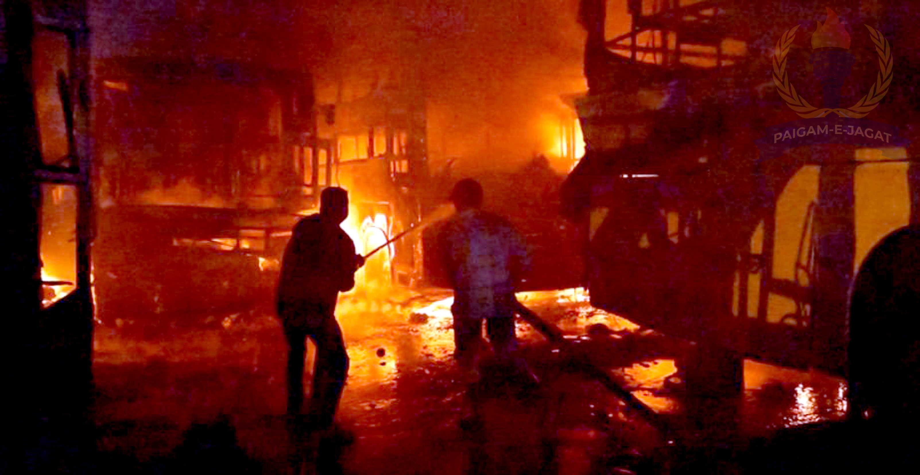 Massive Fire at Bhopal Inter-State Bus Terminal; Seven Buses Damaged