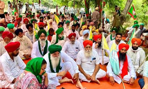 ਕਿਸਾਨਾਂ ਵੱਲੋਂ ਕੈਬਨਿਟ ਮੰਤਰੀ ਚੇਤਨ ਸਿੰਘ ਜੋੜਾਮਾਜਰਾ ਦੇ ਦਫ਼ਤਰ ਦਾ ਤਿੰਨ ਦਿਨਾਂ ਲਈ ਘਿਰਾਓ ਸ਼ੁਰੂ