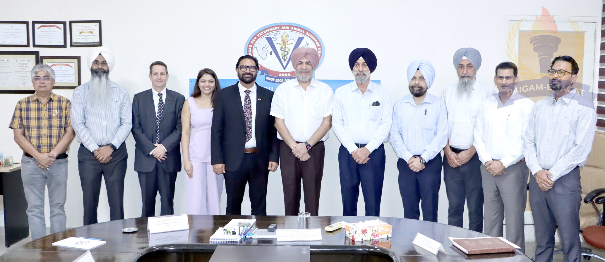 Manitoba Minister Holds Discussions with Veterinary University, Ludhiana, on Teaching and Research Collaboration