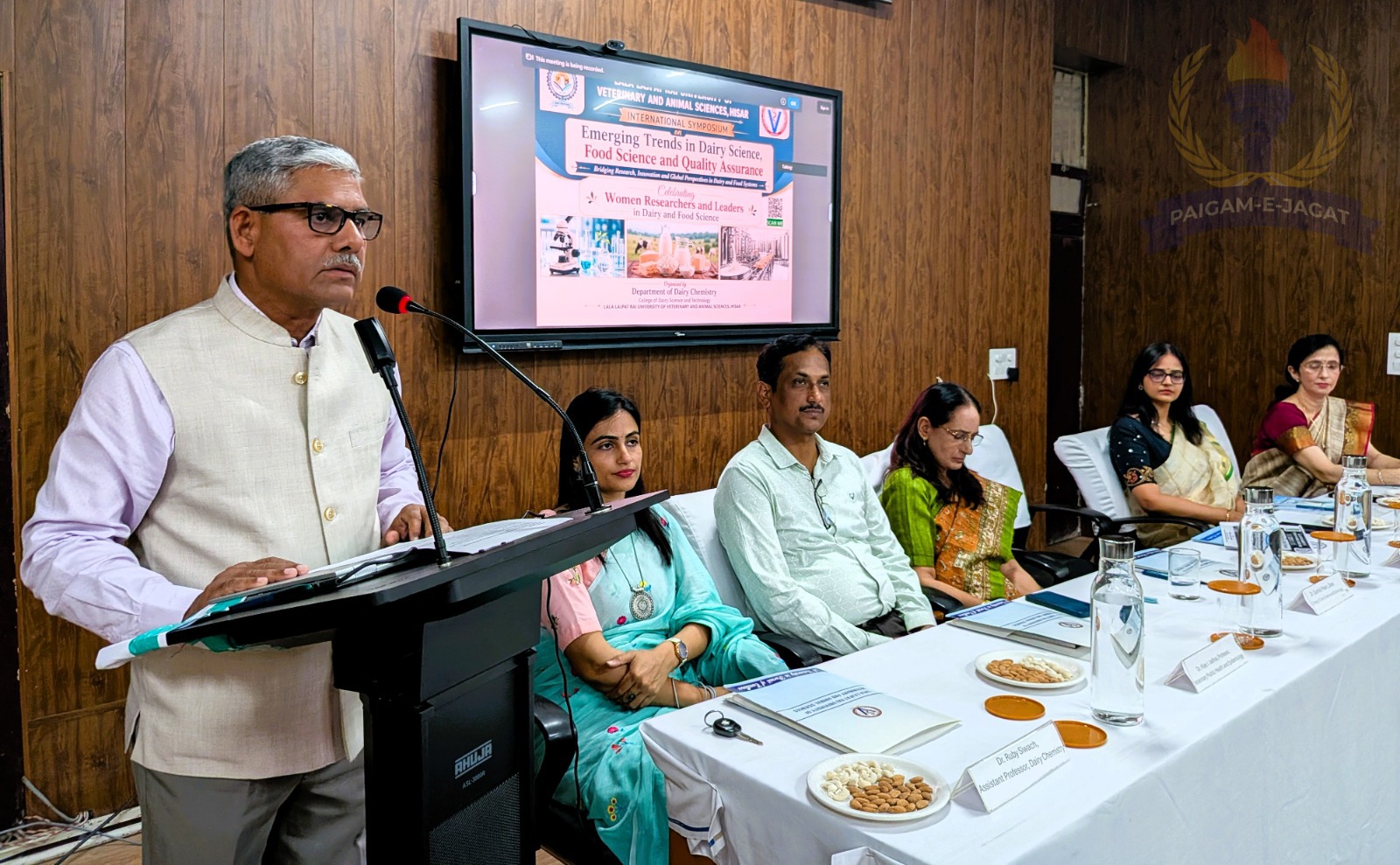 International Symposium Held at LUVAS, Experts Discuss Emerging Trends in Dairy and Food Science