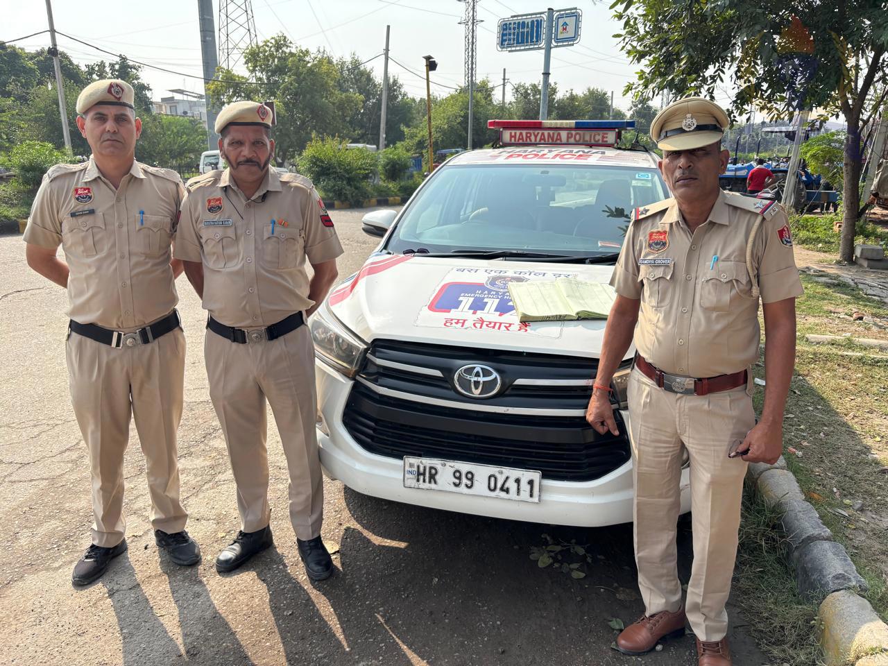 Karnal Police on High Alert During Festive Season, Security Tightened from Markets to Temples