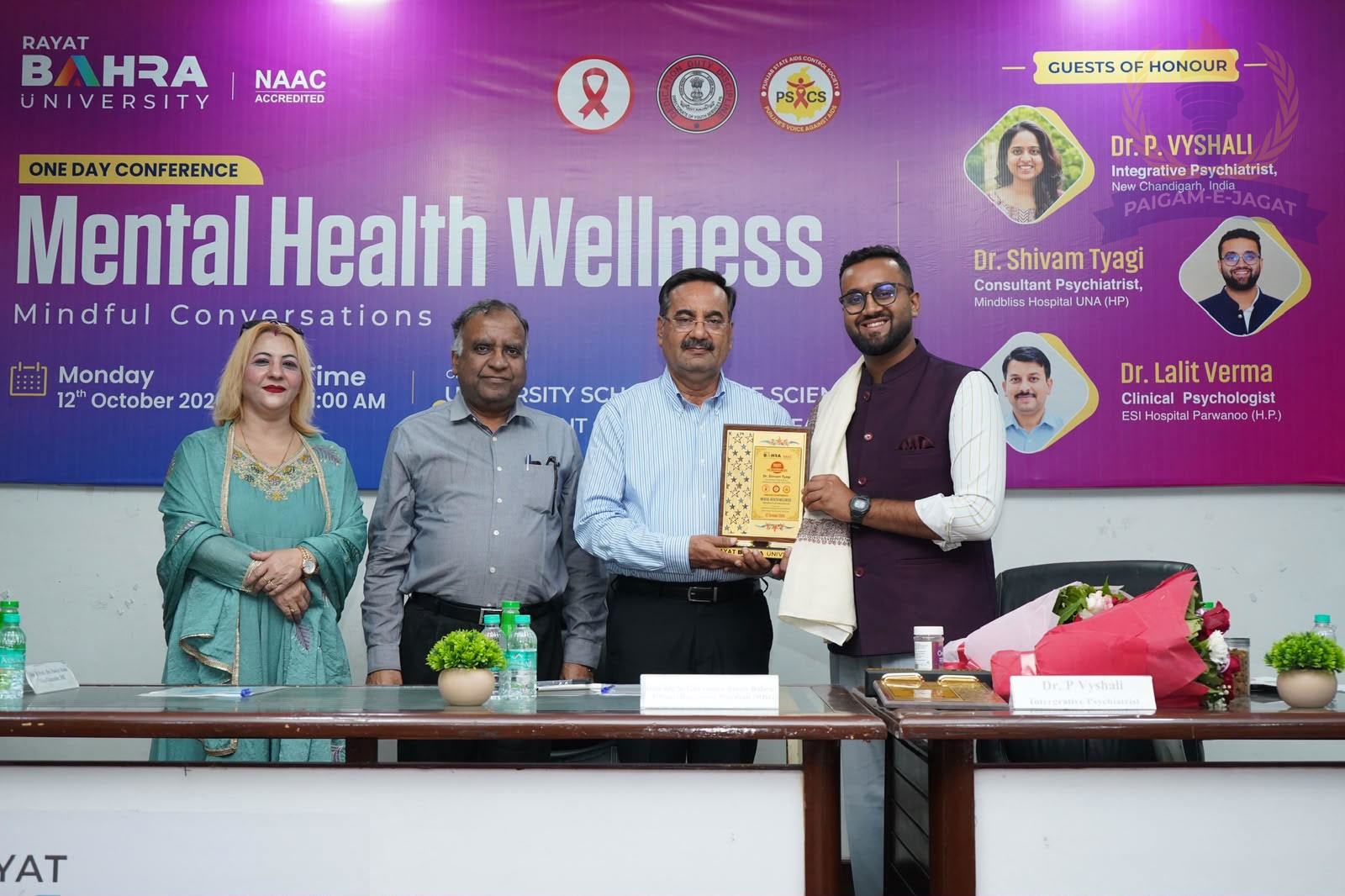 RBU Hosts Conference on Mental Health and Well-being; Experts Educate Students on Stress Management, Emotional Resilience and Drug Abuse Prevention