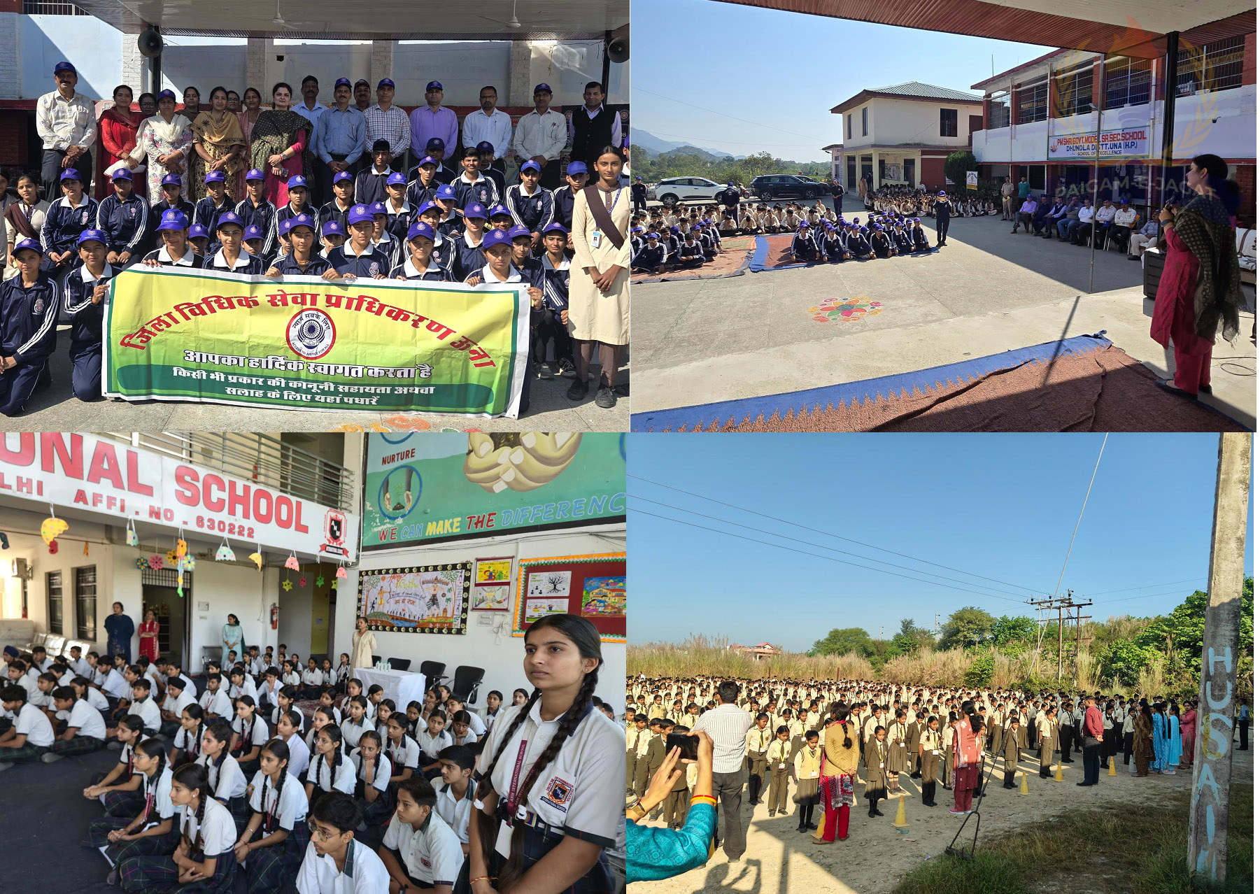 Awareness Programmes Organised in Various Schools of Una District Under Safe Childhood Campaign