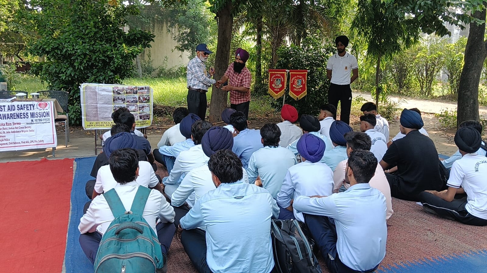 NCC Cadets Educated on Prevention of Rabies and First Aid
