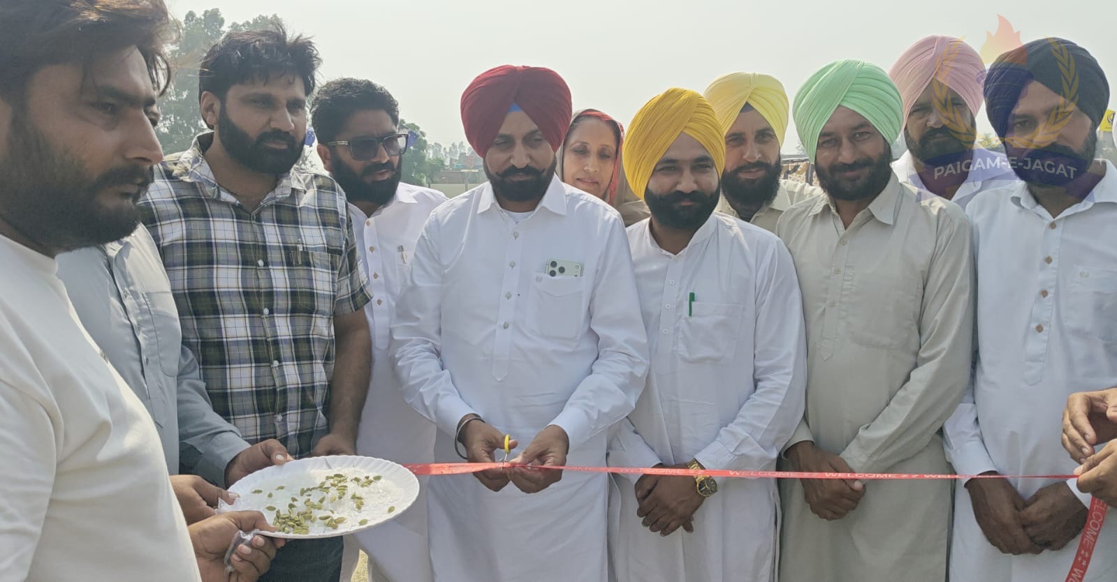 OSD Tapinder Singh Sohi Inaugurates Dirba Cricket League at Shadihari Village