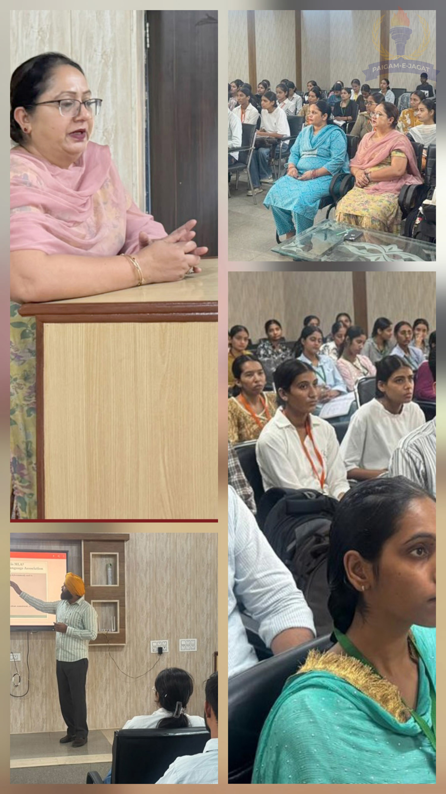 Khalsa College Organises Academic Activity on Academic Writing by English Department