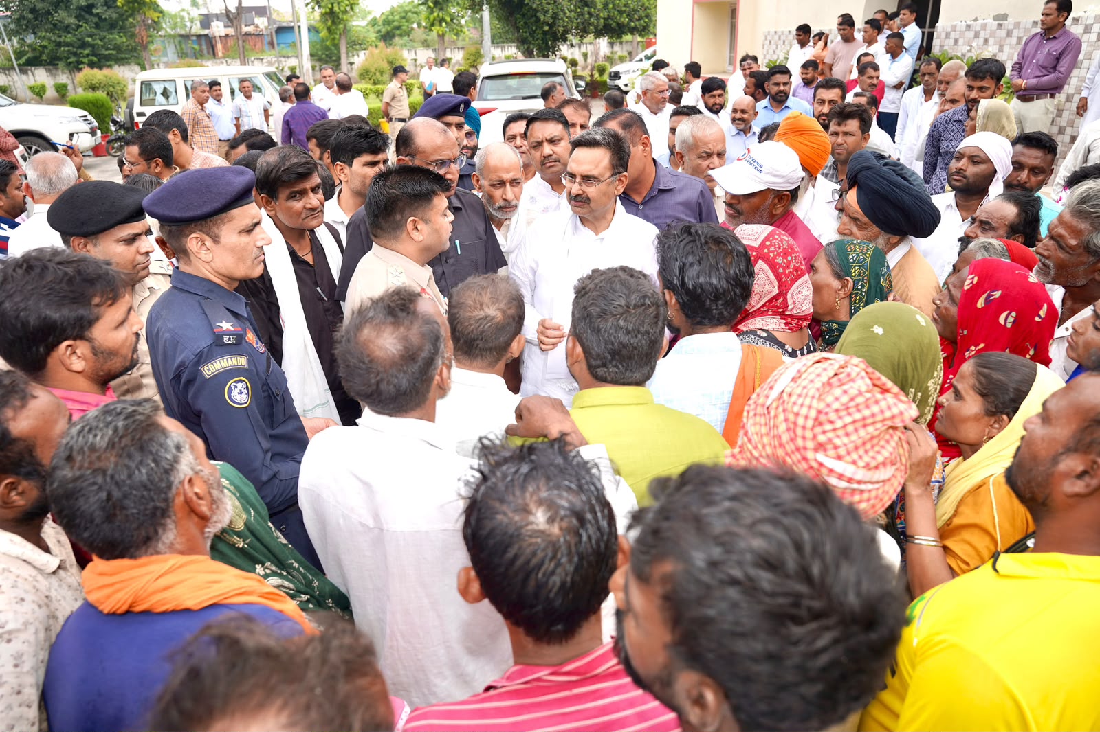 Kalyan Hears People's Grievances for More Than Four Hours