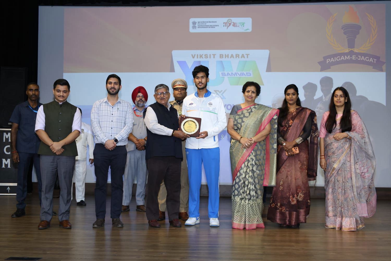 MY BHARAT CHANDIGARH ORGANISES ‘VIKSIT BHARAT YUVA SAMVAD – KNOW YOUR VOTE’ PROGRAMME