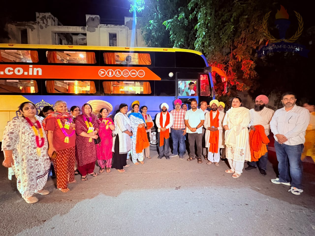 MLA Kulwant Singh Flags Off Bus for Khatu Shyam and Salasar Under Chief Minister’s Pilgrimage Scheme