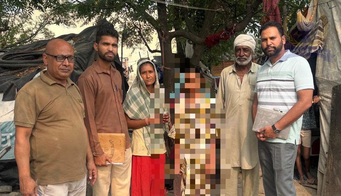 Anti-Begging Task Team Conducts Checking at Sunami Gate; Child Found Wandering on Road
