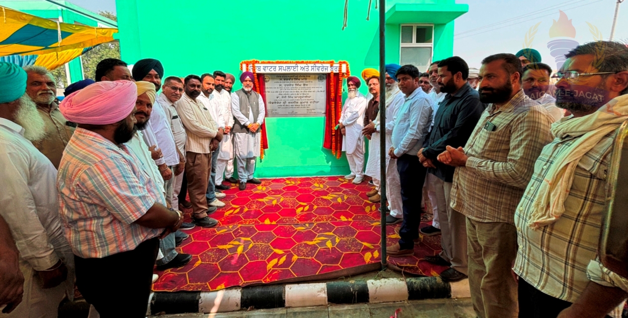 MLA Rajnish Kumar Dahiya Inaugurates Sewerage and Treatment Plant in Mamdot