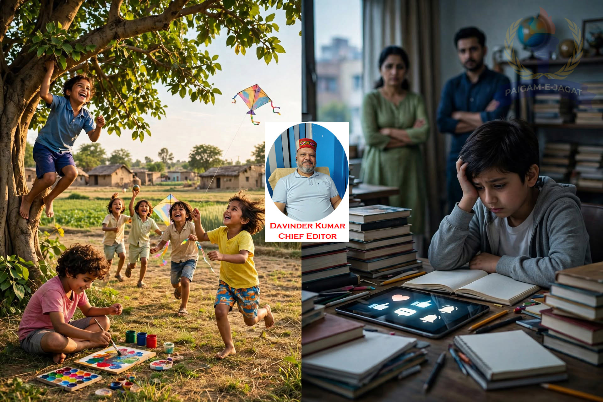 Increasing Pressure of Modern Life and Childhood
