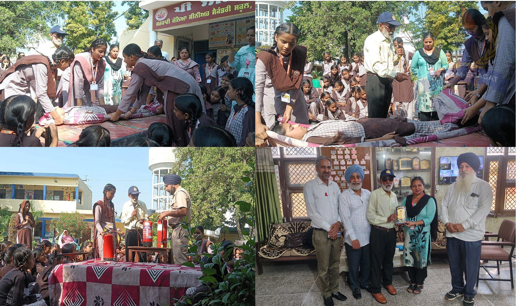 Students and Teachers Trained in Disaster Management, First Aid and Fire Safety at PM SHRI Government School: Dr. Karamjit Kaur