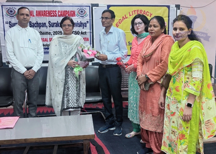 Awareness Programme Organised Under Safe Childhood Campaign at Government Girls Senior Secondary School, Ratia