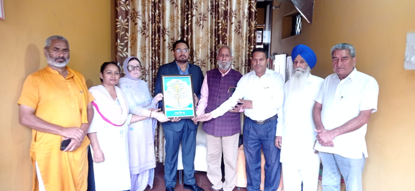 Pawanpreet Singh Muggowal honored by Shahid Bhagat Singh Charitable Trust