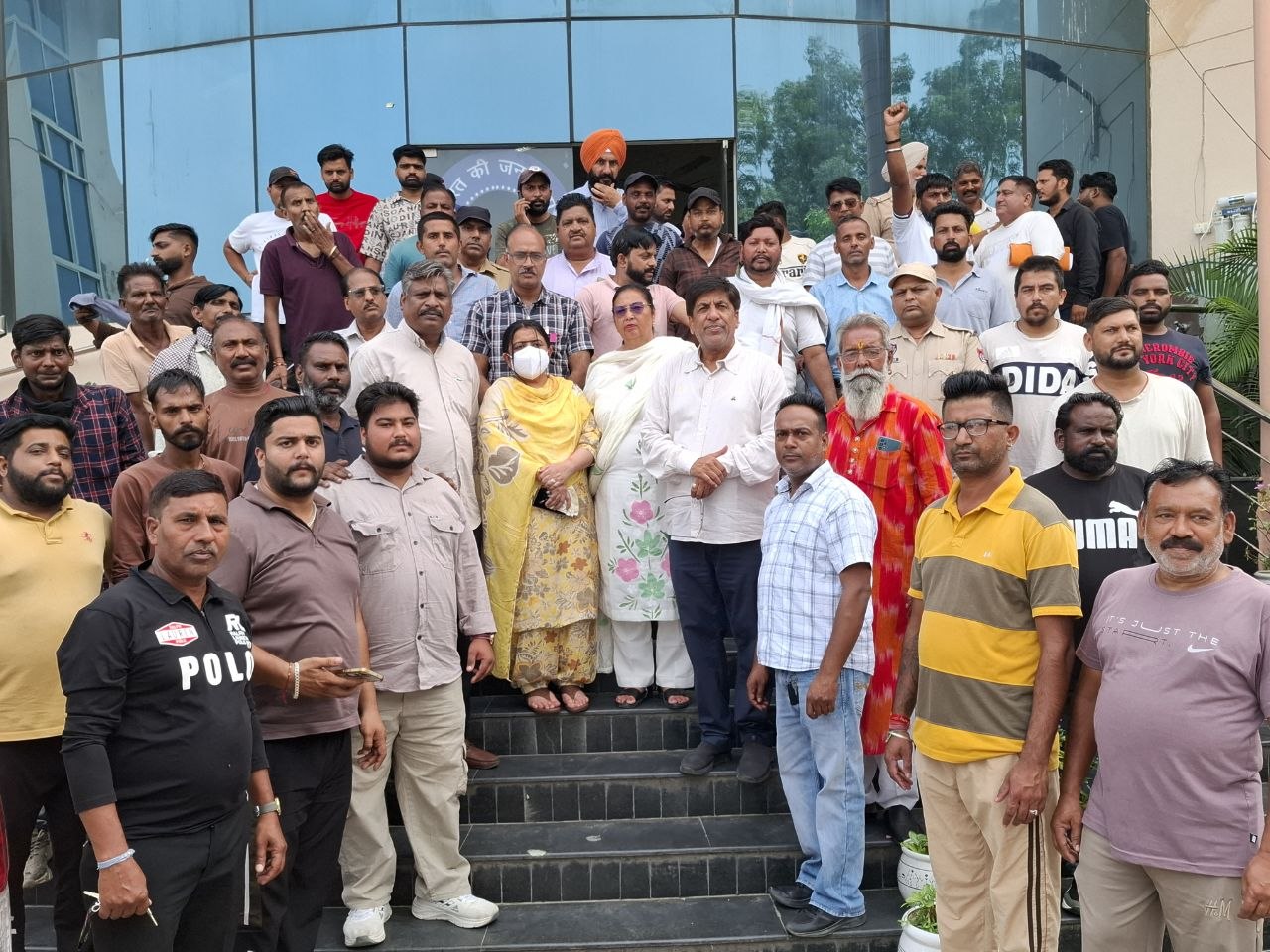Union expresses gratitude to MLA Jimpa, Mayor and Commissioner for passing proposal in favour of sanitation and sewerage workers