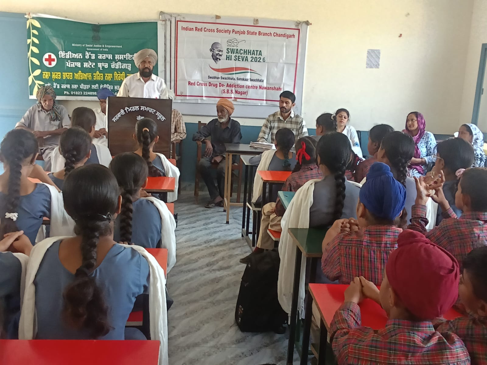 Awareness Camp on Swachh Bharat Abhiyan and Anti-Drug Awareness Organised