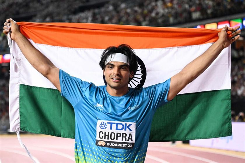 Neeraj Chopra created history by becoming the first Indian to win a gold medal in the World Athletics Championships